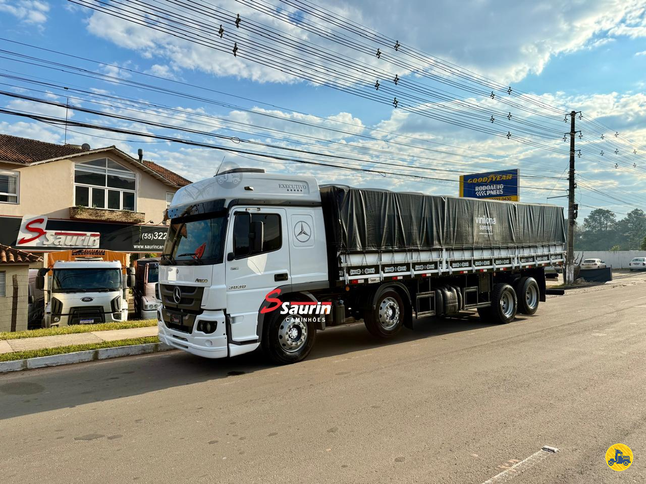 CAMINHAO MERCEDES-BENZ MB 3030 Chassis BiTruck 8x2 Saurin Caminhões SANTA MARIA RIO GRANDE DO SUL RS